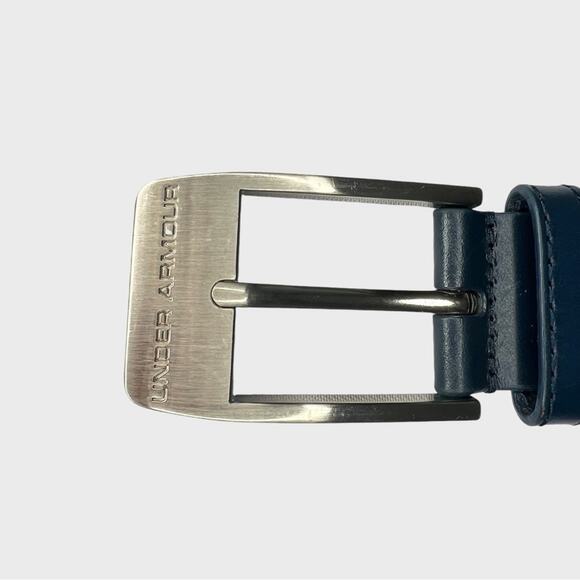 Under Armour Mens No Hole Stretch Belt Braided Webbed Multi Blue Golf Active OS - Picture 3 of 8